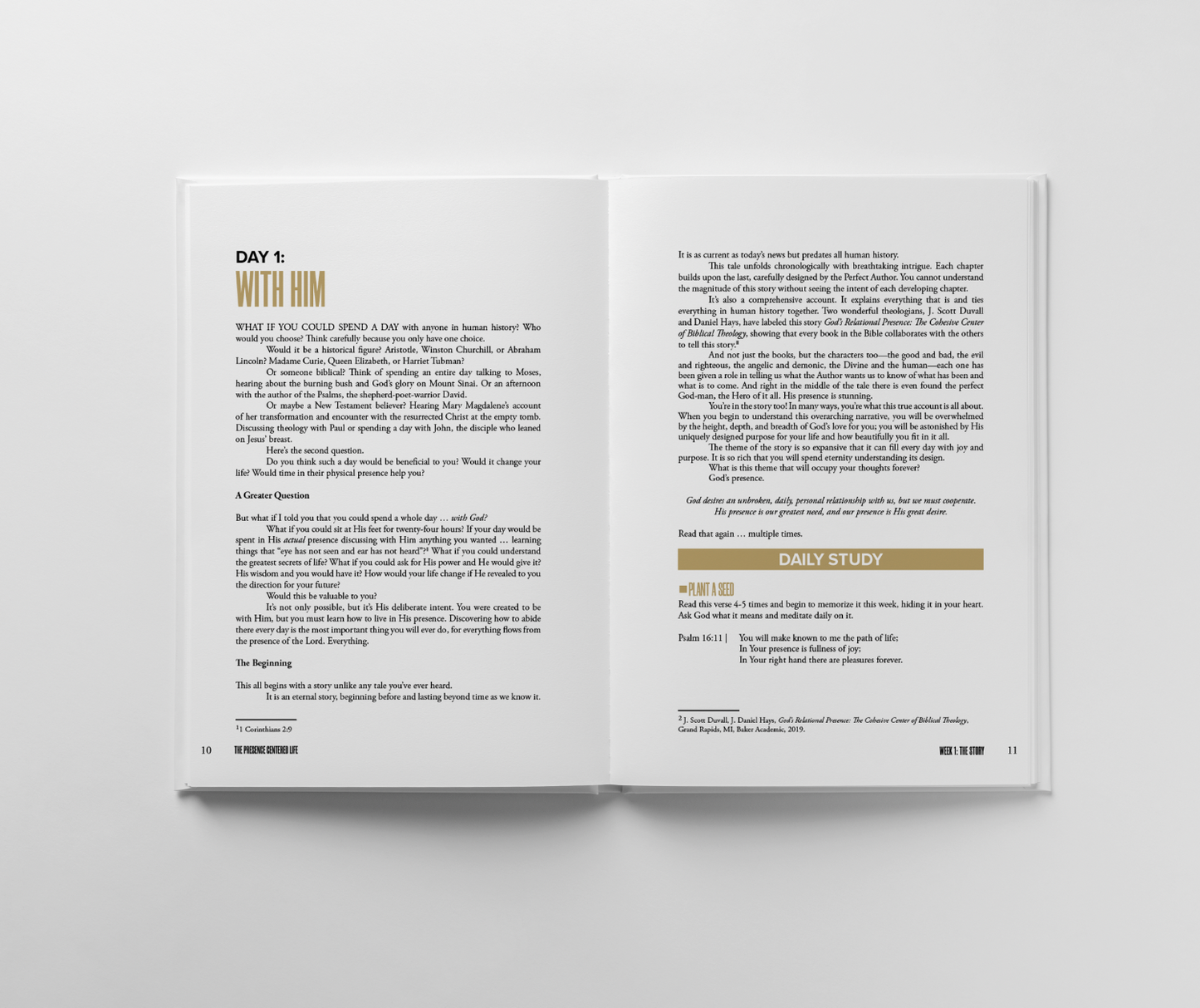 The Presence Centered Life WORKBOOK