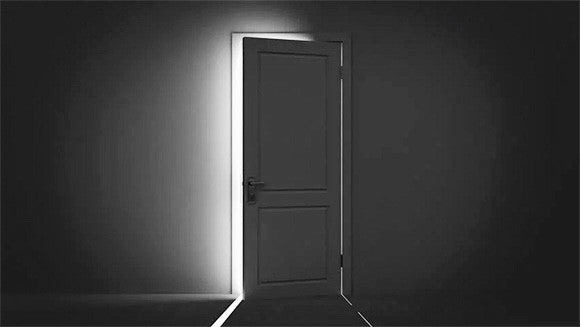 AND THE DOOR WAS SHUT