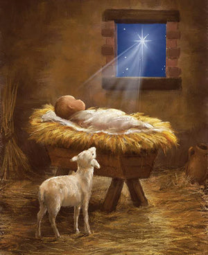 WHO IS THIS ONE LYING IN A MANGER?