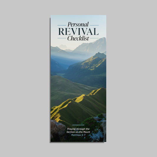 Personal Revival Checklist