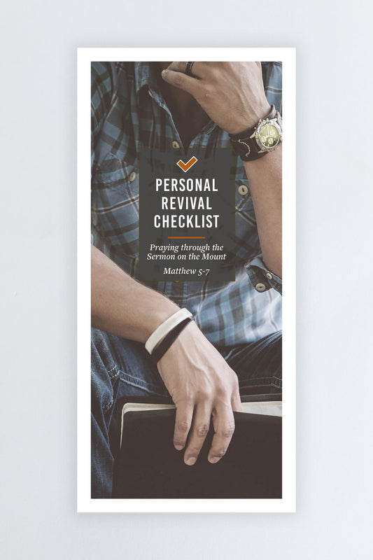 Personal Revival Checklist